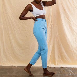 NWT Big Bud Press Pencil Pants in Baby Blue--XXS